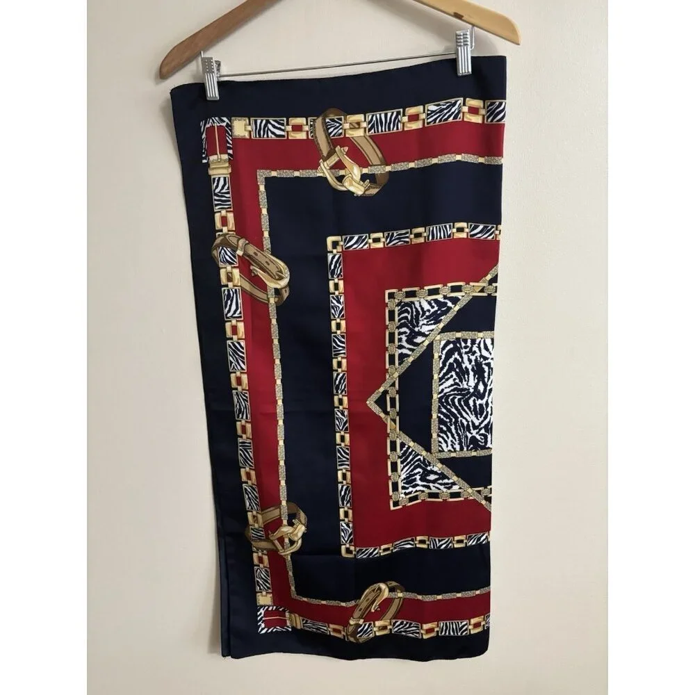 Satin Scarf Equestrian Horse 30